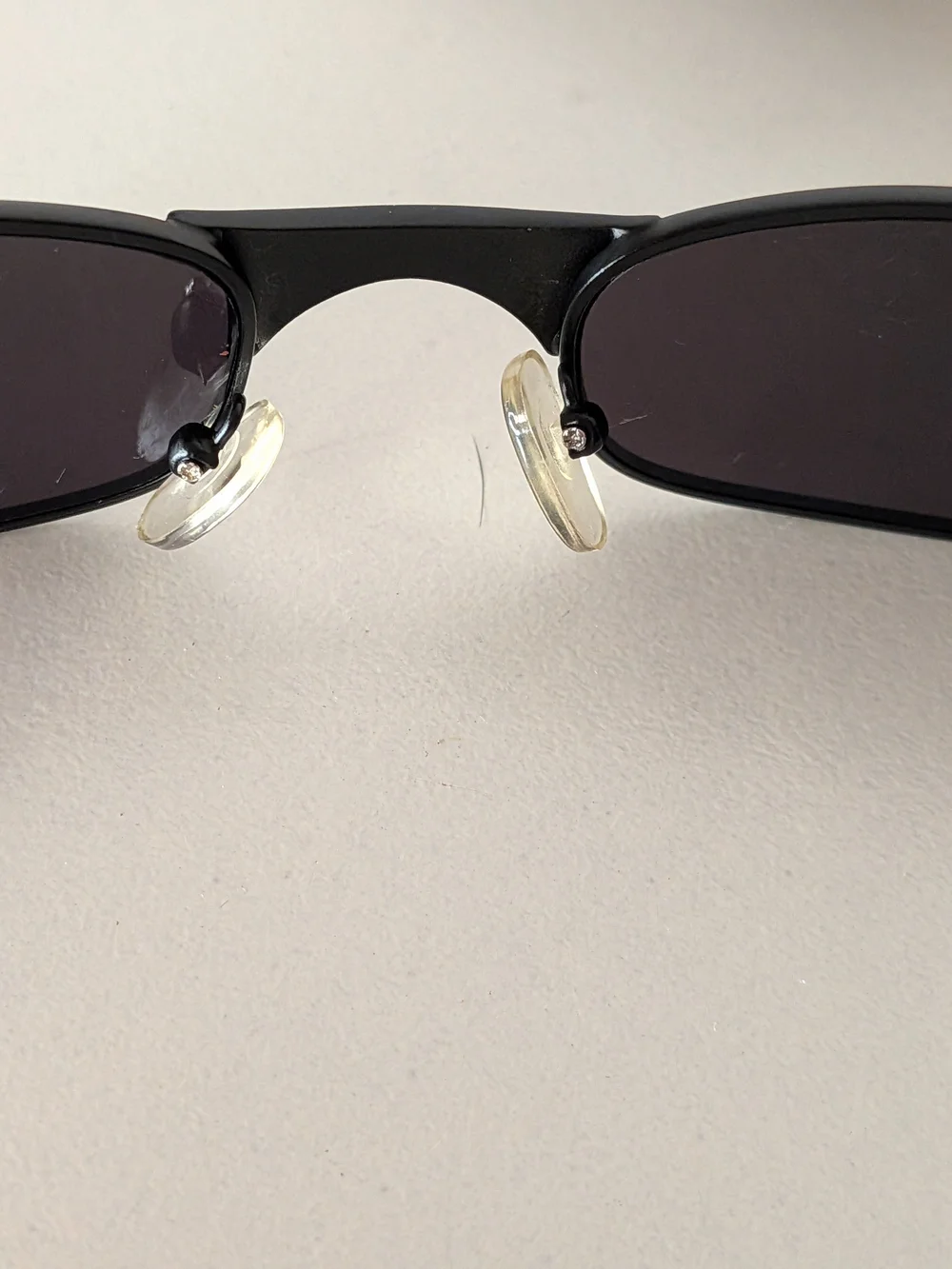 Vintage Oakley Sado SAD0346 Sunglasses Black Made USA Y2K w/ Original Case
